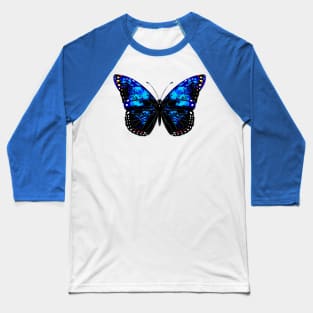 Blue butterfly Baseball T-Shirt